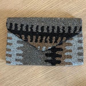 Anthropologie Beaded Clutch